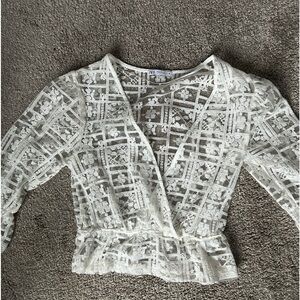 Beautiful lace top by ZARA